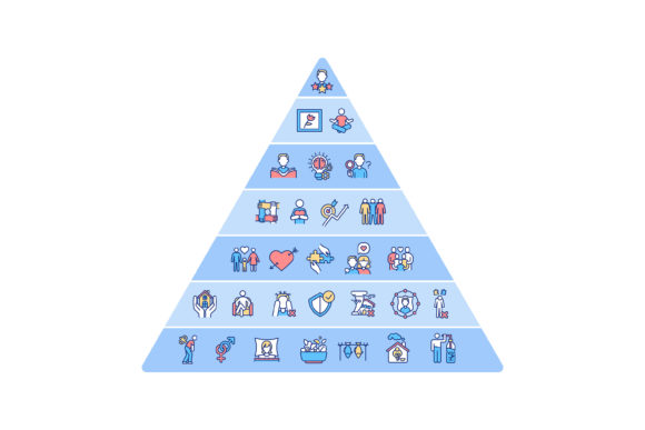 Graphics & Infographics: Maslow Hierarchy of Needs