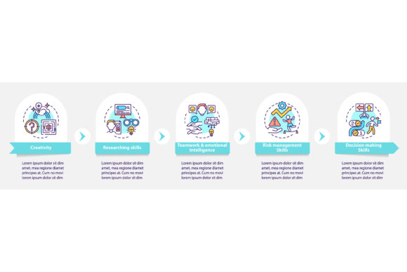 Problem-Solving Skills Infographic Graphics