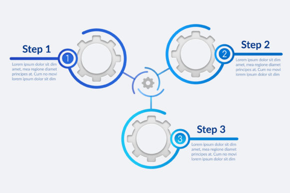 Process Optimization Vector Infographic Graphics
