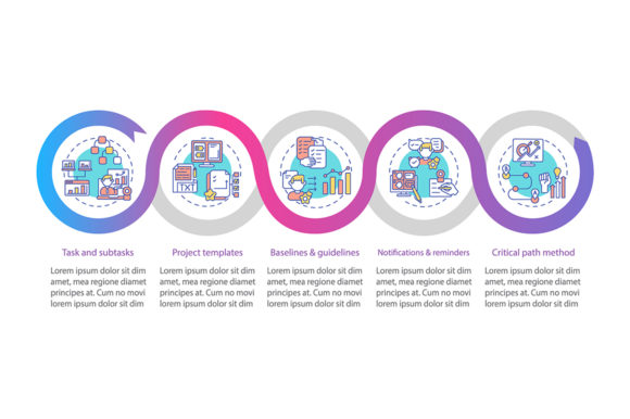 Remote Job Tool Infographic Graphics